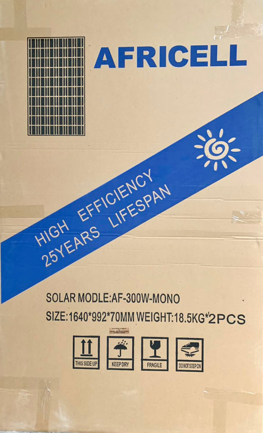 Africell 300W Monocrystalline Solar Panel